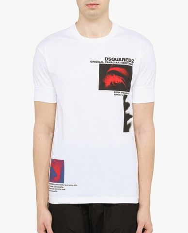  DSQUARED2 - Áo thun nam ngắn tay Original Canadian Heritage 