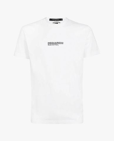  DSQUARED2 - Áo thun nam cổ tròn tay ngắn Sweat And Tears 
