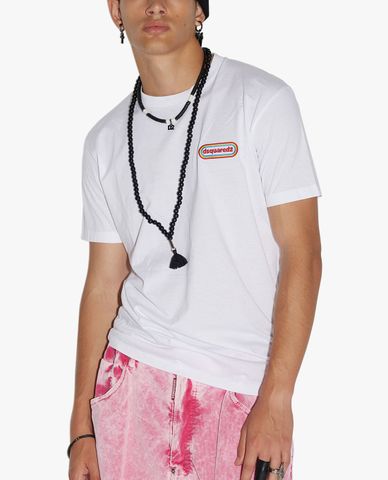  DSQUARED2 - Áo thun nam cổ tròn tay ngắn D2 Round Cool 