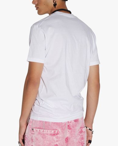  DSQUARED2 - Áo thun nam cổ tròn tay ngắn D2 Round Cool 