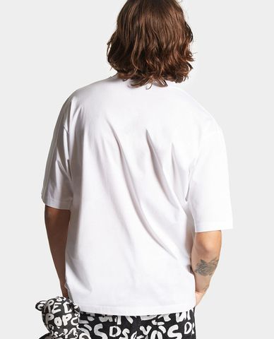  DSQUARED2 - Áo thun nam tay ngắn in chữ độc đáo D2 Pop 80s 