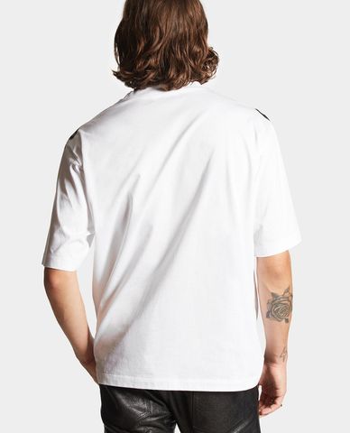  DSQUARED2 - Áo thun nam tay ngắn in logo Gothic Cool Fit 