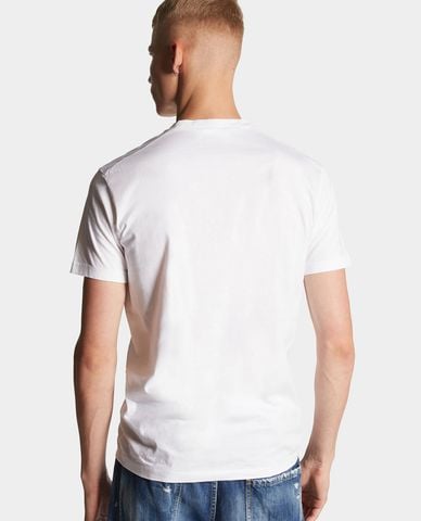  DSQUARED2 - Áo thun nam tay ngắn in hình Betty Boop Cool Fit 