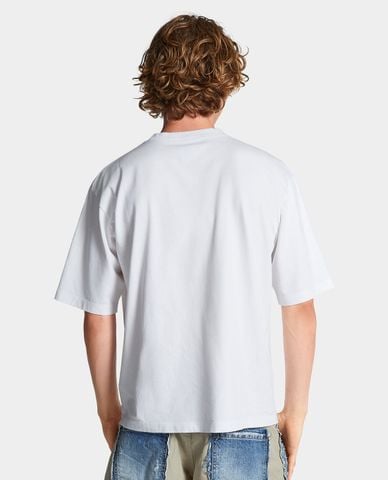  DSQUARED2 - Áo thun nam cổ tròn tay ngắn Blood Sweat Tears 