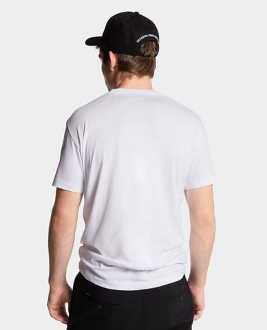  DSQUARED2 - Áo thun nam cổ tròn tay ngắn Cool Fit Outline 