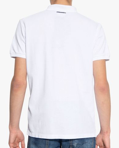  DSQUARED2 - Áo polo nam ngắn tay cổ bẻ thời trang 