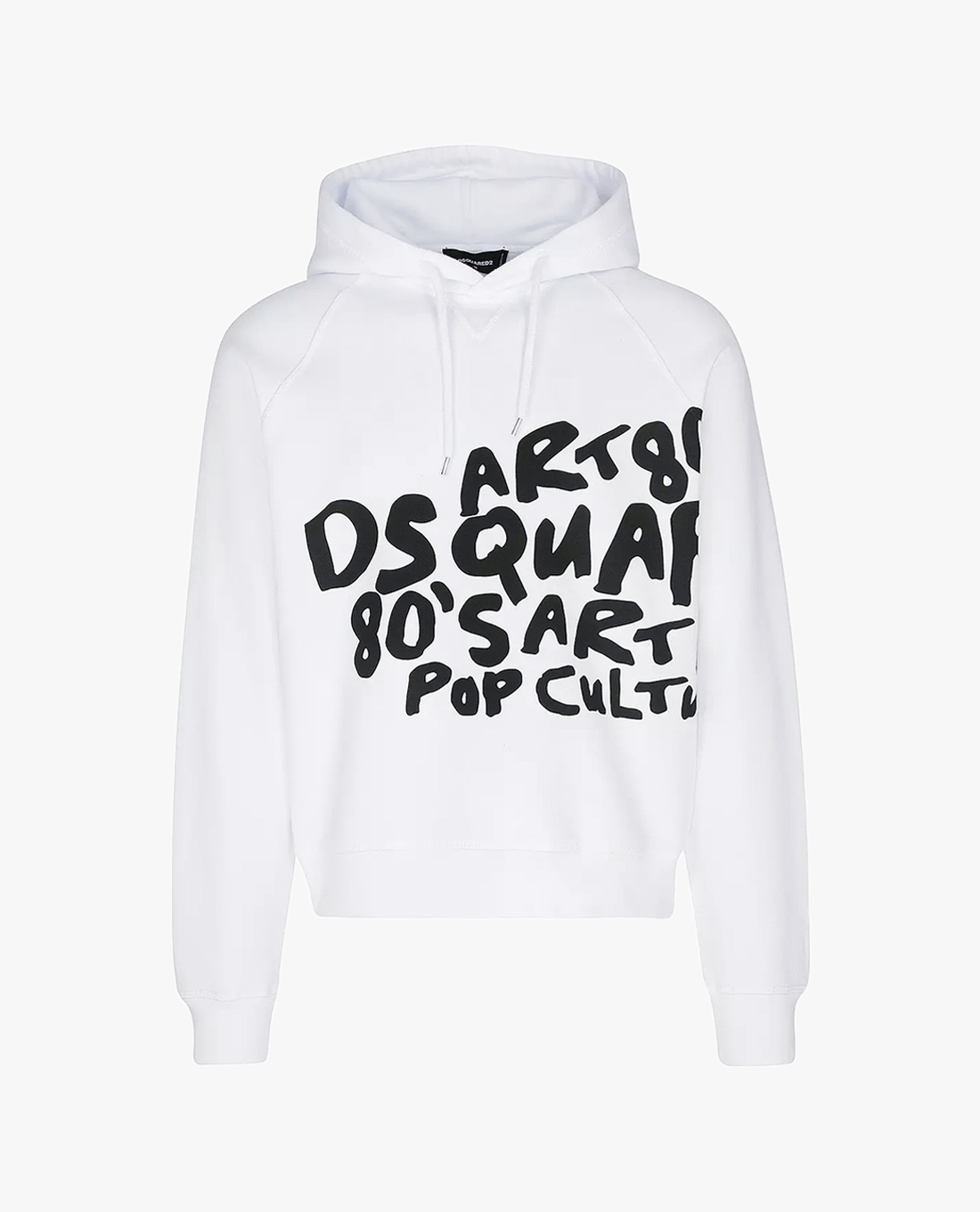 DSQUARED2 - Áo hoodie nam in logo D2 Pop 80s Cool Fit