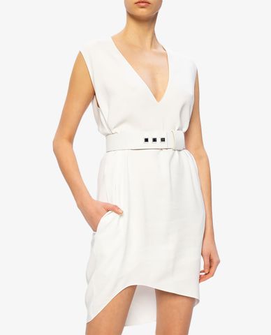  DSQUARED2 - Đầm mini sát nách V Neck Belted 