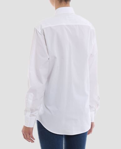  DSQUARED2 - Áo sơ mi nữ tay dài phối chi tiết ren 