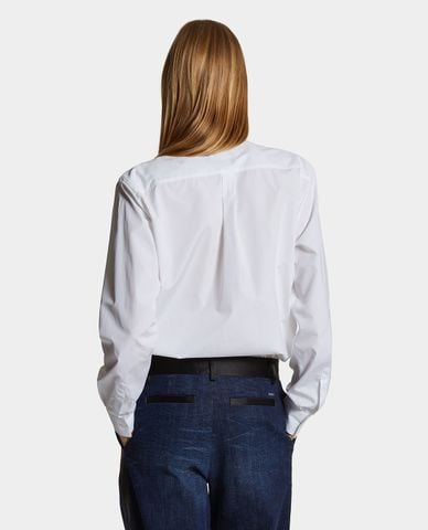  DSQUARED2 - Áo sơ mi nữ cổ bẻ tay dài thời trang 