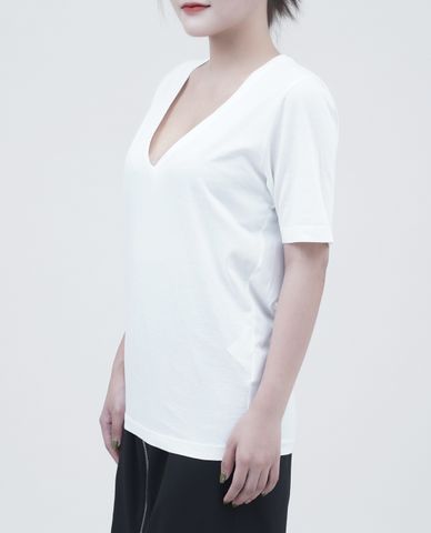  DSQUARED2 - Áo thun nữ tay ngắn cổ V 