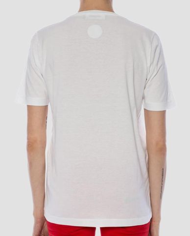  DSQUARED2 - Áo thun nữ cổ V họa tiết in chữ 