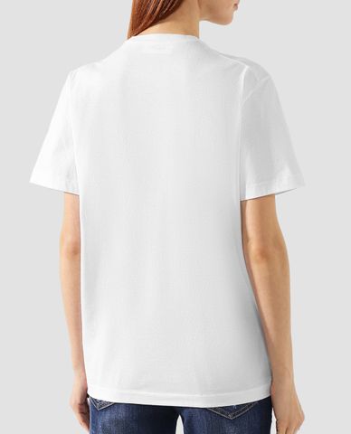  DSQUARED2 - Áo thun nữ ngắn tay cổ tròn Multicolored Print 