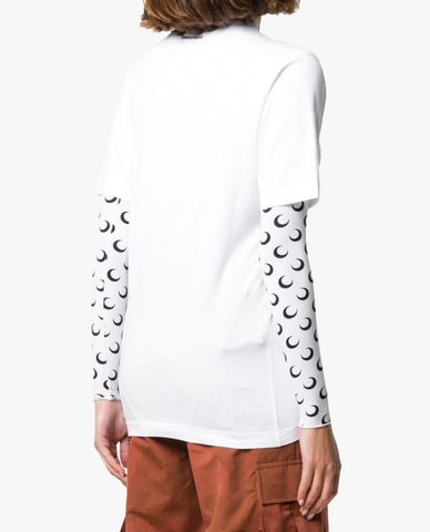  DSQUARED2 - Áo thun cổ tròn tay ngắn Easy Dean In White 