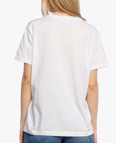  DSQUARED2 - Áo thun nữ tay ngắn phối logo thời trang 