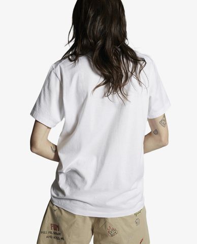  DSQUARED2 - Áo thun nữ tay ngắn cổ tròn phom suông phối logo thời trang 