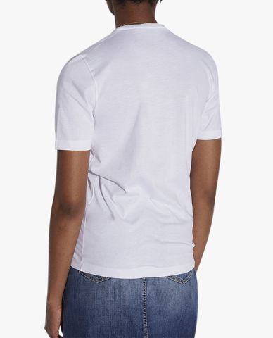  DSQUARED2 - Áo thun nữ ngắn tay Heart Me 