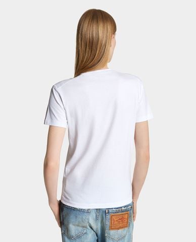  DSQUARED2 - Áo thun nữ cổ tròn tay ngắn Just Right 