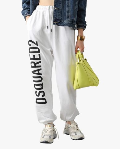  DSQUARED2 - Quần jogger nữ lưng thun Technicolour LA 