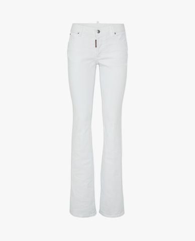  DSQUARED2 - Quần jeans nữ ống loe Dyed Medium 