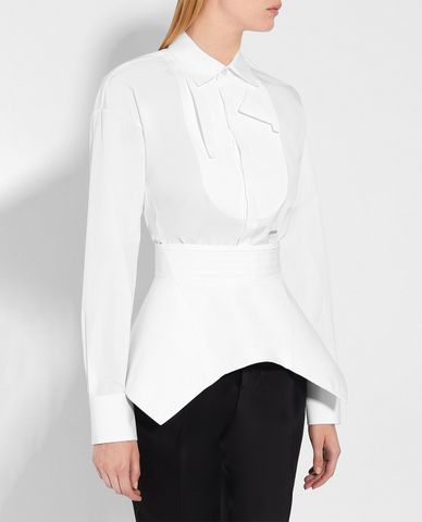  DSQUARED2 - Áo sơ mi nữ tay dài thắt eo thời trang 