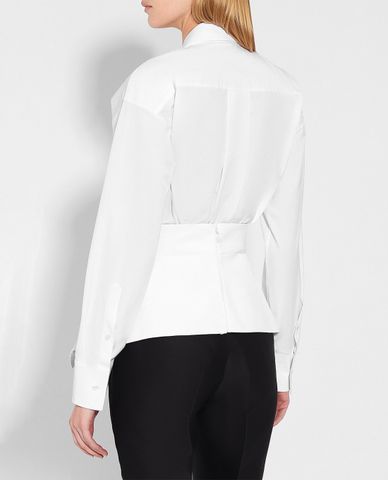  DSQUARED2 - Áo sơ mi nữ tay dài thắt eo thời trang 