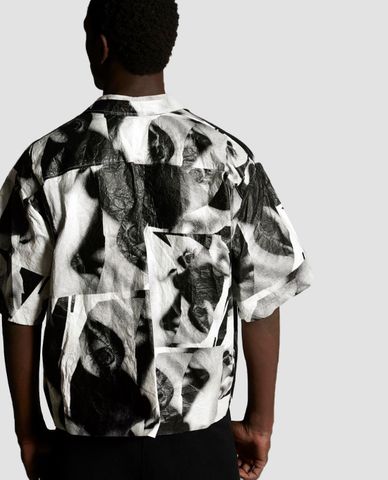  DSQUARED2 - Áo sơ mi nam Mert & Marcus Printed 