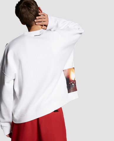  DSQUARED2 - Áo Sweatshirt nam Mert & Marcus 1994 