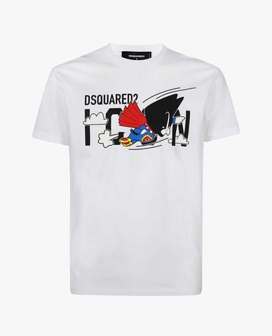  DSQUARED2 - Áo thun nam ngắn tay Icon Super 