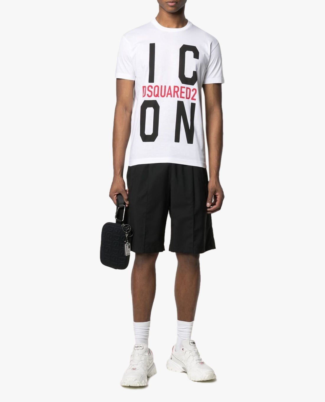 DSQUARED2 Áo thun nam ngắn tay Icon Logo