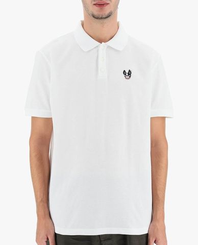  DSQUARED2 - Áo polo nam tay ngắn phom suông thời trang 