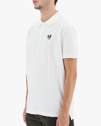  DSQUARED2 - Áo polo nam tay ngắn phom suông thời trang 