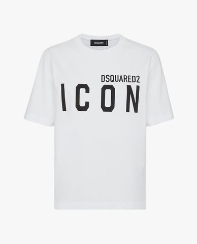  DSQUARED2 - Áo thun nữ cổ tròn tay ngắn Icon Forever 