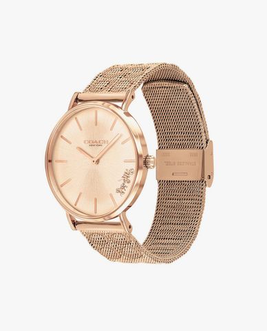  COACH - Đồng hồ nữ mặt tròn Perry 14503343 