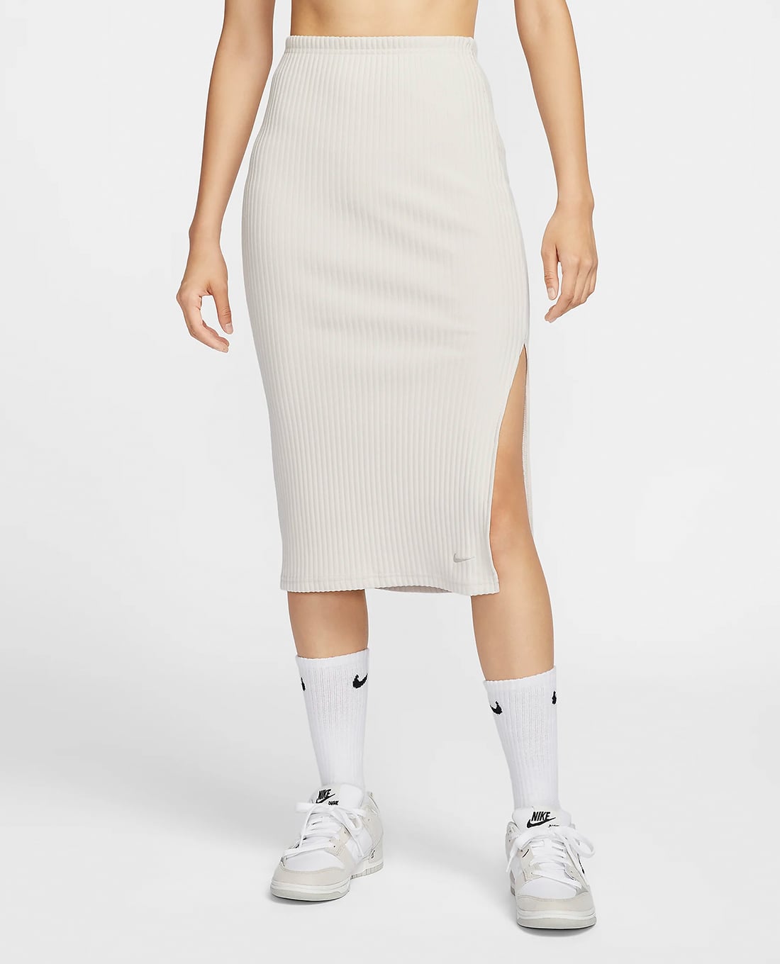 NIKE - Chân váy thể thao midi xẻ tà