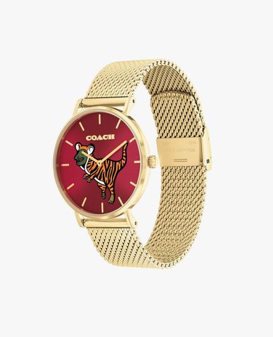  COACH - Đồng hồ nữ mặt tròn Perry 14503872 
