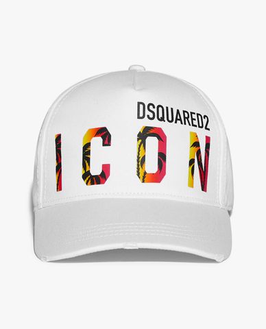  DSQUARED2 - Nón bóng chày nam thời trang Icon Sunset 