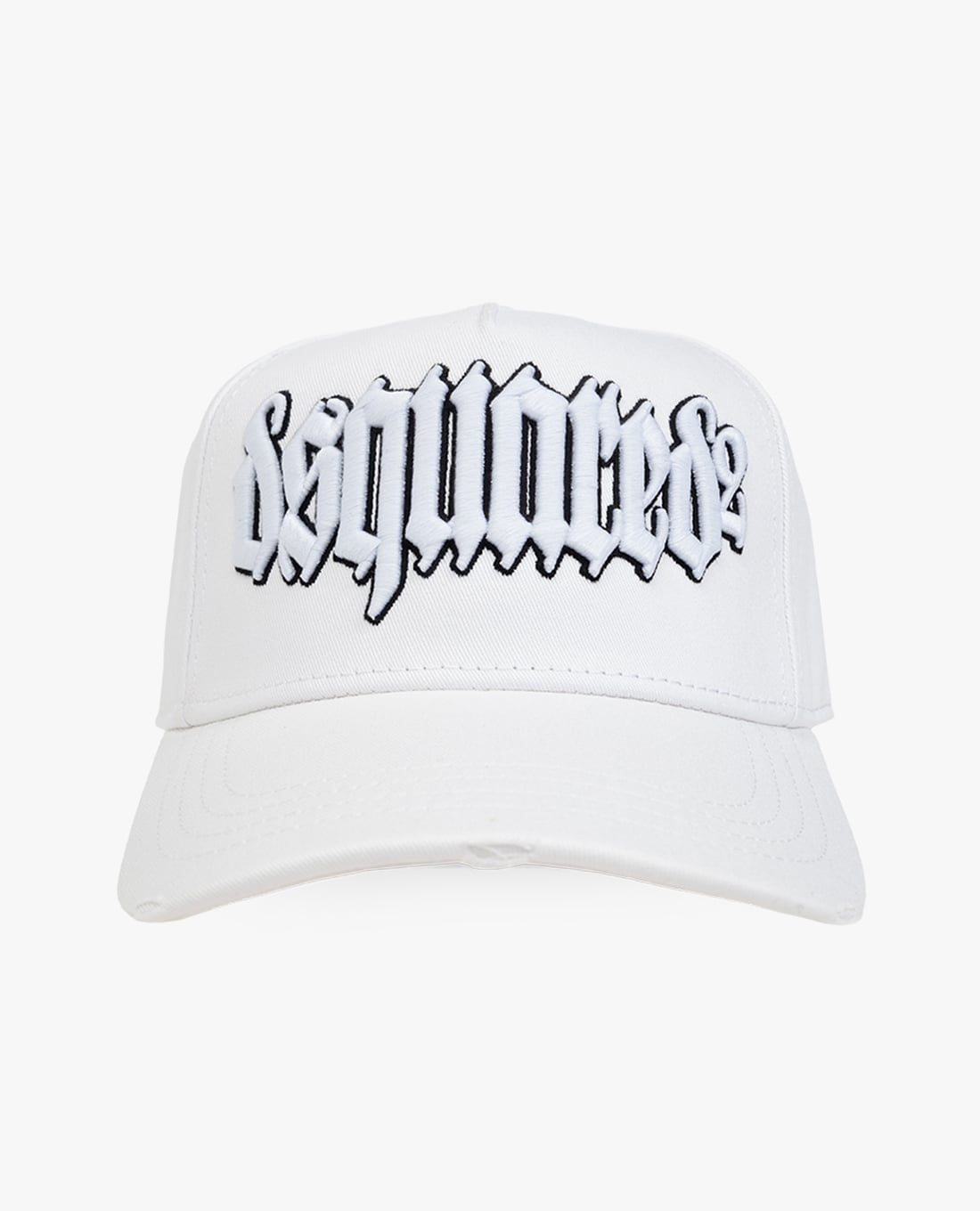 DSQUARED2 - Nón bóng chày nam thêu nổi phong cách Gothic