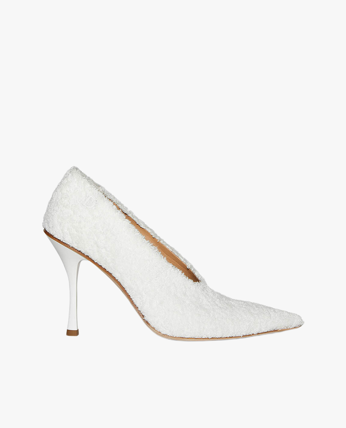 DSQUARED2 - Giày cao gót mũi nhọn phủ lông thời trang