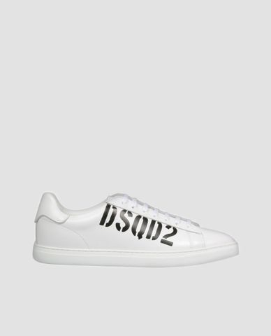  DSQUARED2 - Giày Sneaker nam phối dây buộc 