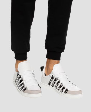  DSQUARED2 - Giày sneakers nam phối dây buộc Billy 