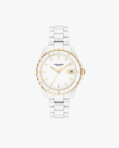  COACH - Đồng hồ nữ mặt tròn Preston 14503807 