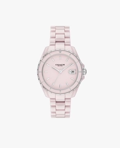  COACH - Đồng hồ nữ mặt tròn Preston 14503806 