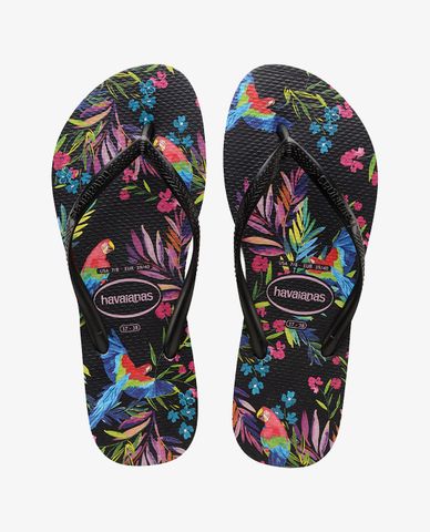  HAVAIANAS - Dép kẹp nữ Slim Tropical Floral 