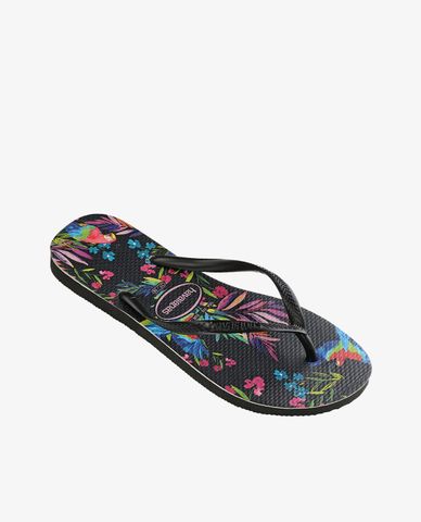  HAVAIANAS - Dép kẹp nữ Slim Tropical Floral 