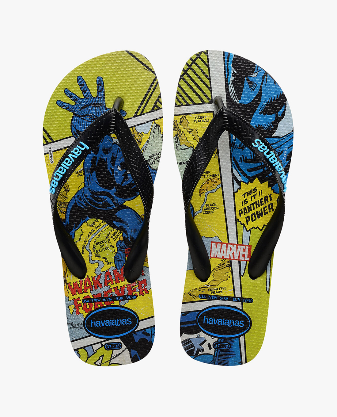 HAVAIANAS - Dép kẹp nam Top Marvel Classics
