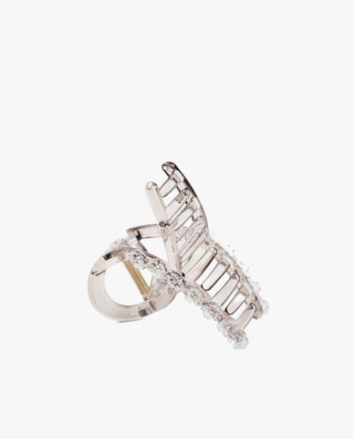  CECI - Kẹp tóc nữ càng cua phối bông hoa nhỏ xinh xắn 