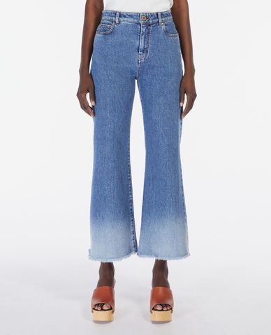  WEEKEND MAX MARA - Quần jeans nữ ống loe thời trang 