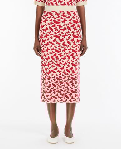  WEEKEND MAX MARA - Váy dệt kim nữ midi phom ôm tôn dáng Lena 