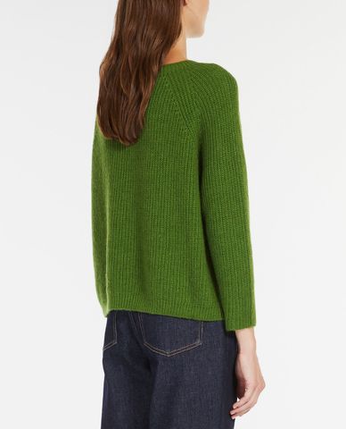  WEEKEND MAX MARA - Áo len nữ tay dài cổ tròn Xeno 